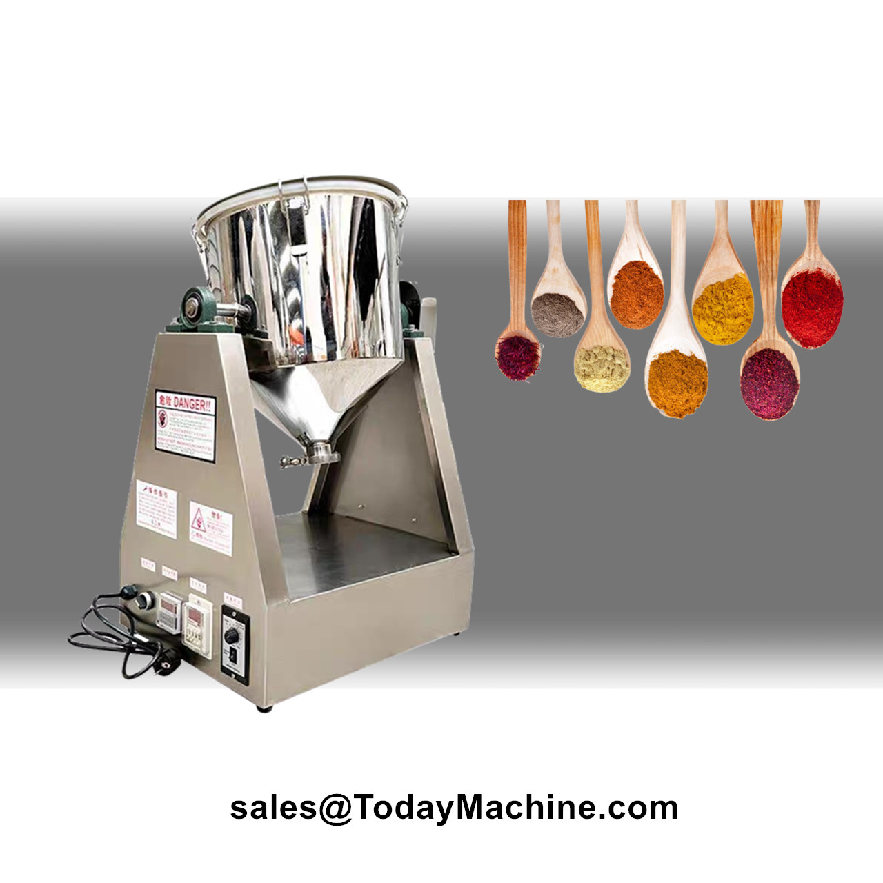 Dried Fruit - Mixer Drum Rotary Food Grade untuk