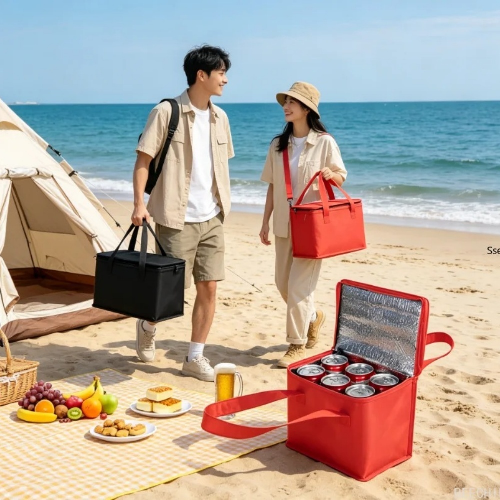 Food Snacks Delivery - Tas Pendingin Makanan Portabel Lipat, Tas