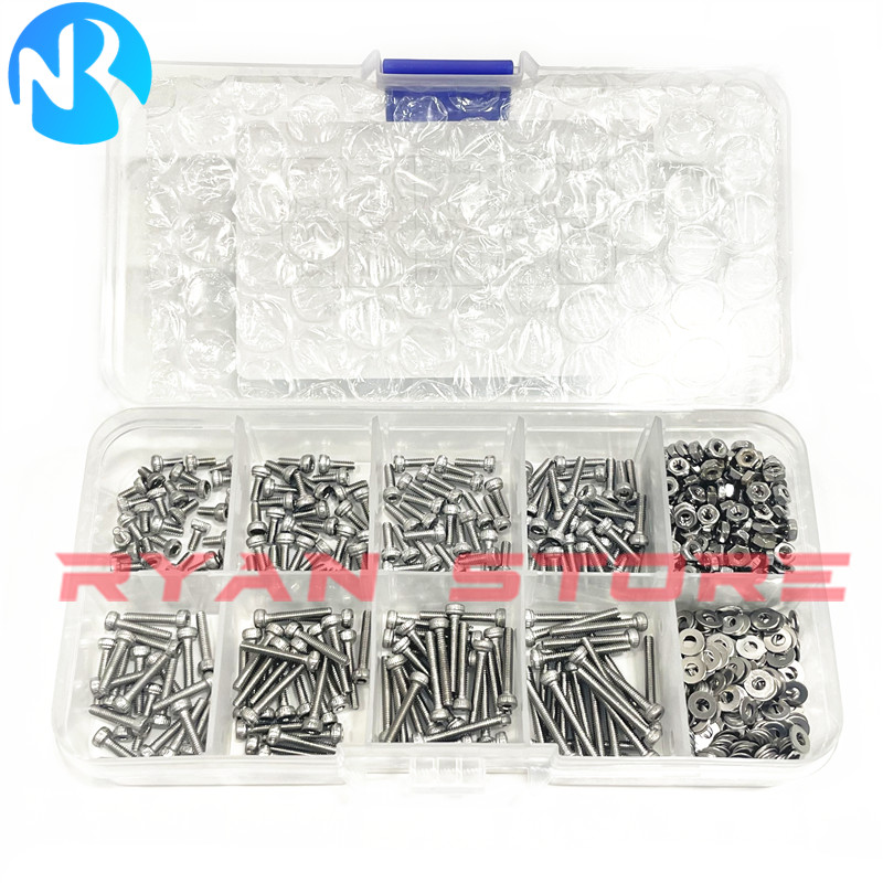 Nuts Mix - 1 Kotak/660PCS M2*4 5 6 8