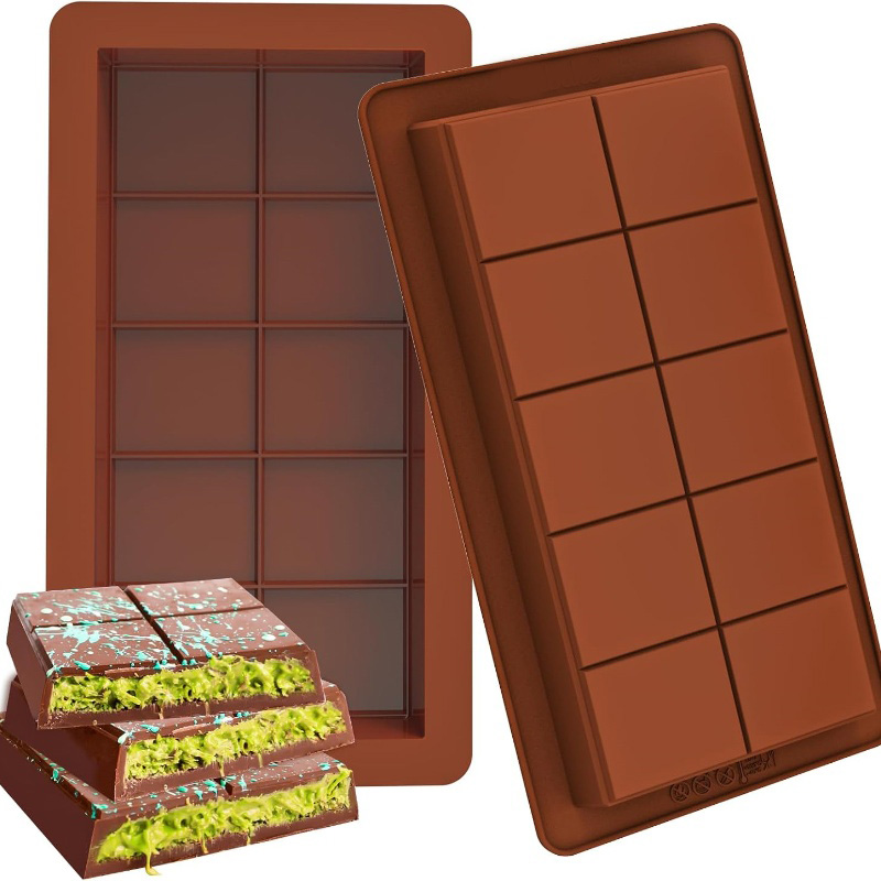 Protein Bar - Batang coklat cetakan silikon Bar pecah