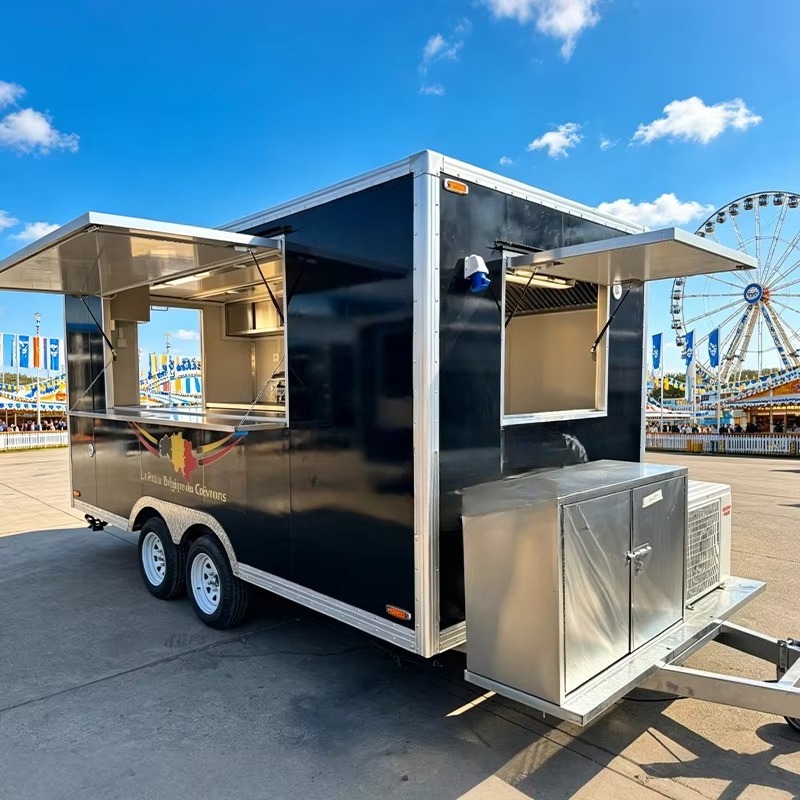 Food Snacks Catering - Trailer Makanan Komersial Dapur Bergerak Lengkap
