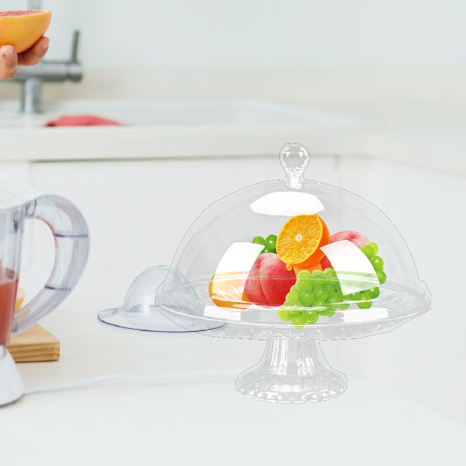 Dried Fruit - Piring saji kubah kue multiguna berdiri