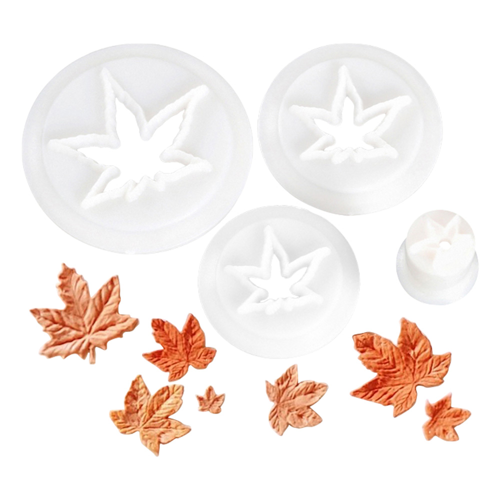 Set Pemotong Plastik Daun Mapl - Cookies Pack ulasan dan harga