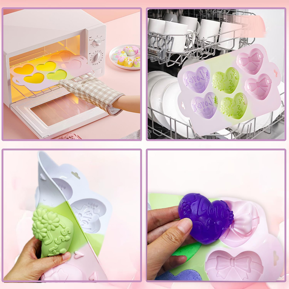 Cetakan Silikon Bentuk Hati un - Gummy Candy ulasan dan harga