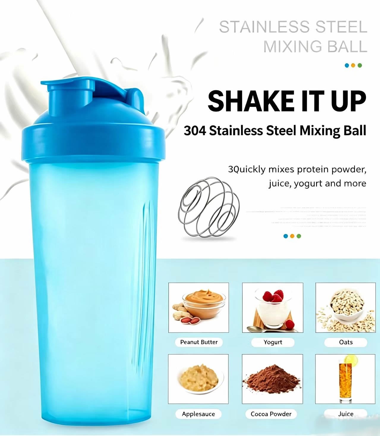2 buah botol pengocok protein  - Protein Bar ulasan dan harga