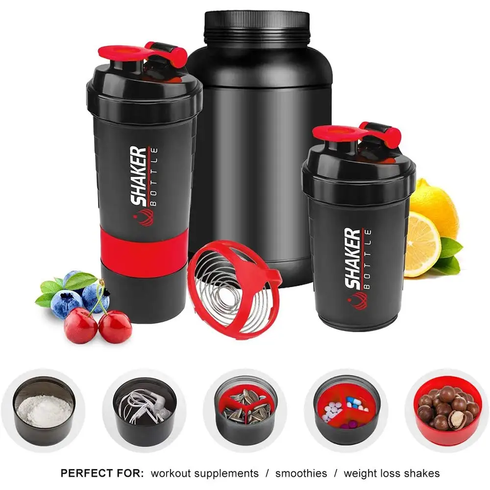 Botol Protein berlapis 500ml,  - Protein Bar ulasan dan harga