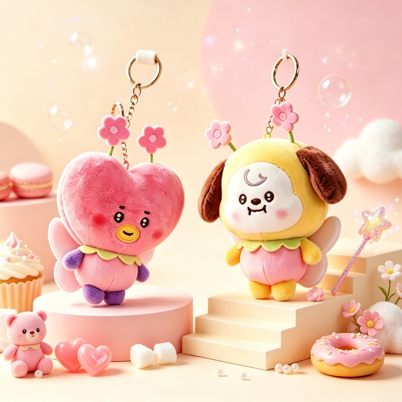 BT21 Seri Bunga Sakura, Boneka - Cookies Pack ulasan dan harga