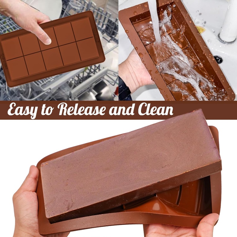 Batang coklat cetakan silikon  - Protein Bar ulasan dan harga