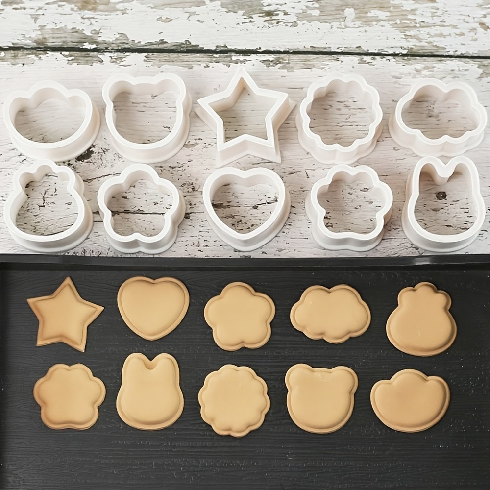 10 Buah Set Pemotong Kue Bisku - Cookies Pack ulasan dan harga